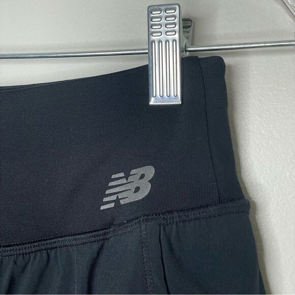 New Balance Skort with leggings black active workout tennis running - Picture 5 of 6